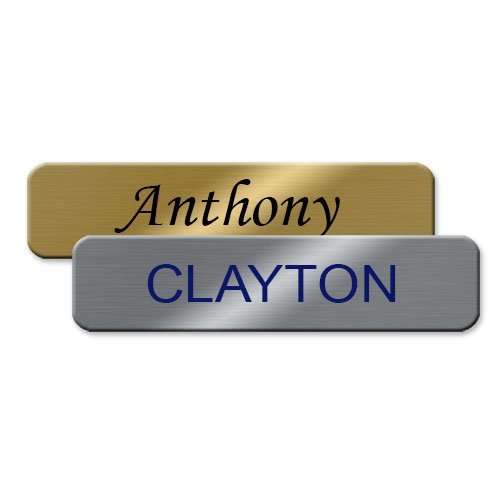 Classic Metal Name Tags