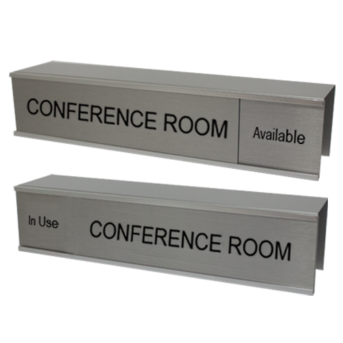 Cubicle Name Plate Holder Frames 8" or 10" for nameplates