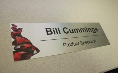 Custom Designed Office Nameplates