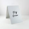 Dry Erase Table Tent Signs, 5" x 7" - Pack of 5