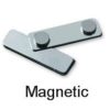 Magnetic Name Badge Fasteners for Employee Name Tags from Nap-Nameplates.com