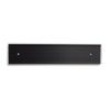 Office Nameplate Holders for Doors or Walls in Black 10-in (PG089-BLK)- Nap-Nameplates.com