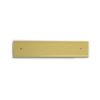 Office Nameplate Holders for Doors and Walls in Gold 10-in (PG089-Y) - Nap-Nameplates.com