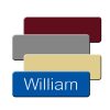 plastic name badges