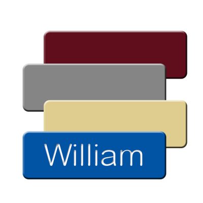 plastic name badges