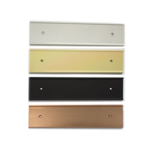 8" x 2" Office Name Plate Holders for Doors or Walls