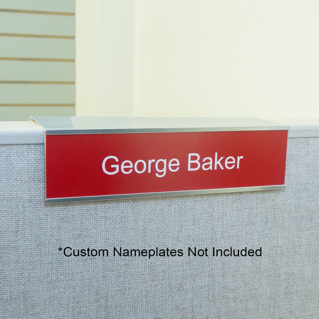 Cubicle Nameplate Holders, OvertheCube