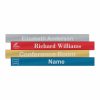 10" x 1" Office Nameplate Signs - Engraved Aluminum