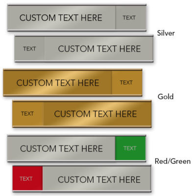 slider nameplates
