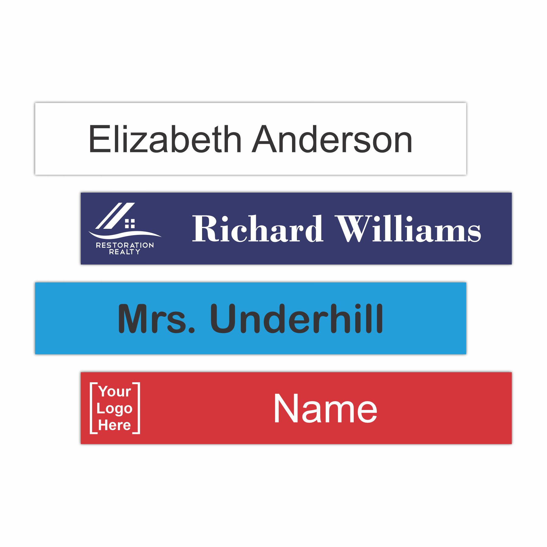 name plate template for office