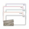 3" x 1.5" Blank Plastic Name Badges