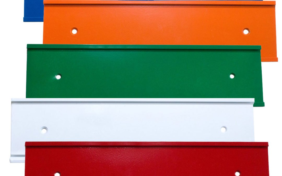 Brighten Up the Office with Colored Nameplate Holders