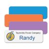 plastic name badges
