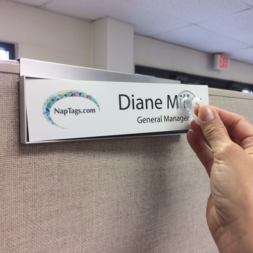 custom nameplate for office