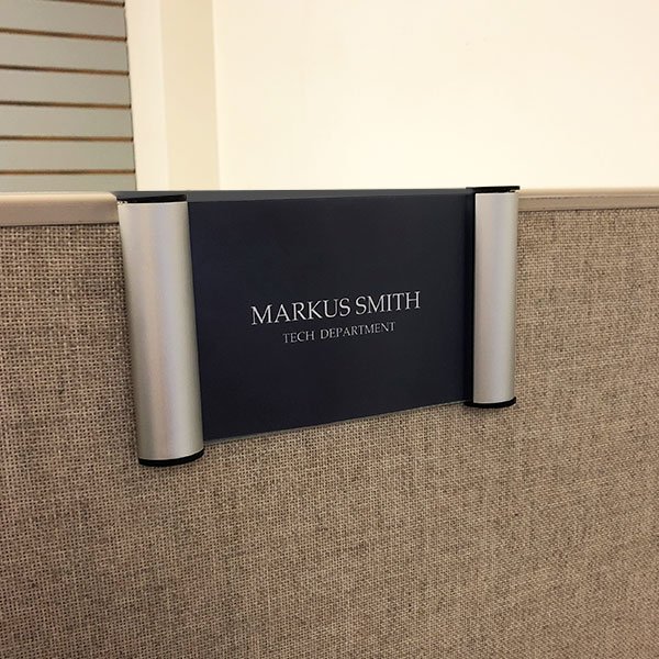 Unique Snap Frames for Office Signs, Silver 5x7 