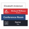 8" x 2" Office Name Plate Signs - Engraved Plastic