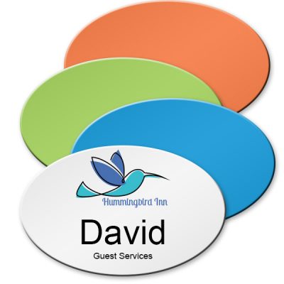 full color name badges