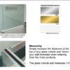 glass cubicle nameplate