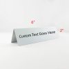 Custom Printed Table Tent Signs, 6" x 2" - Image 4