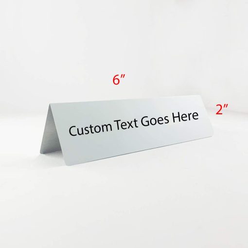 Custom Printed Table Tent Signs, 6" x 2" - Image 4