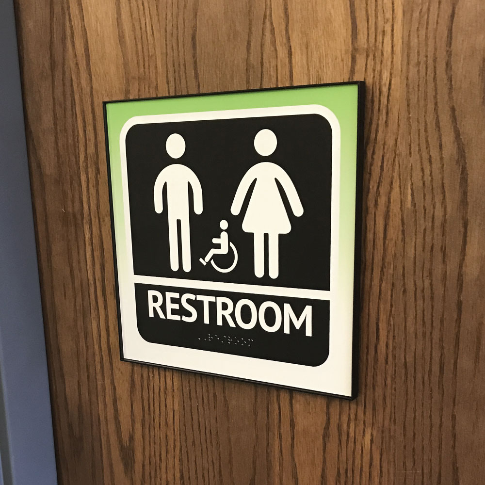 Custom ADA Signs 6x6
