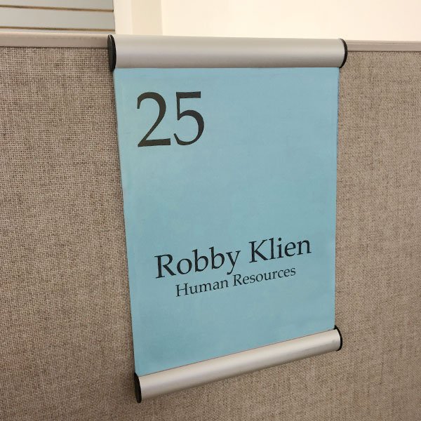 office snap sign