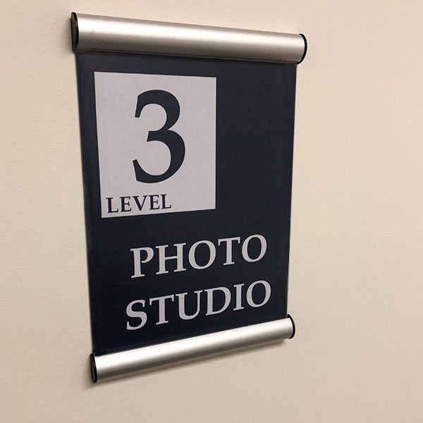 Unique Snap Frames for Office Signs, Silver 5x7 