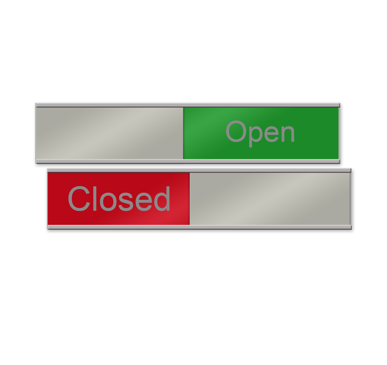 Privacy Door Sign Office Open Closed Sign - Sliding Door Status ...