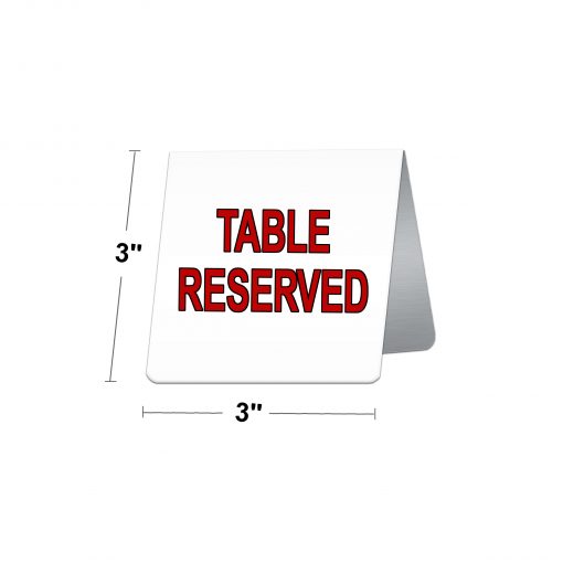 table tent signs