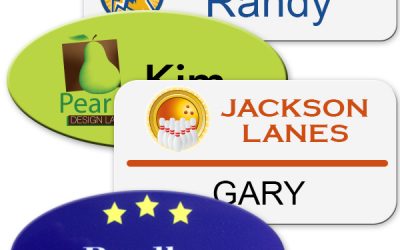 Trending name badge designs