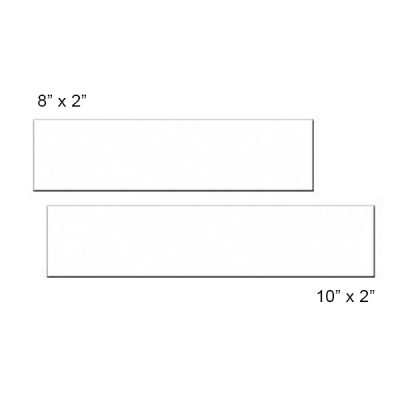blank sublimation nameplates