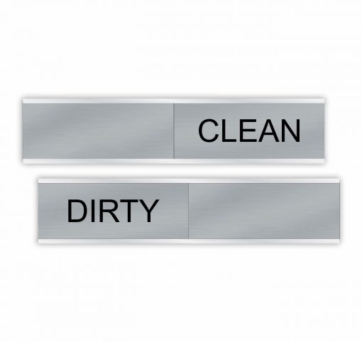 Dirty/Clean Slider Signs for Dishwasher 6"x1" or 10"x2"