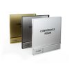 Conference Room Framed Slider Sign 6" x 6" or 8.5" x 8.5" - Square Corners