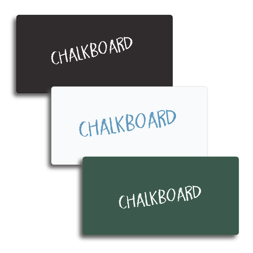 blank name badges tags 1x3"  with pins 20 black/white 