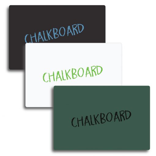 3" x 2" Blank Chalkboard Name Badges