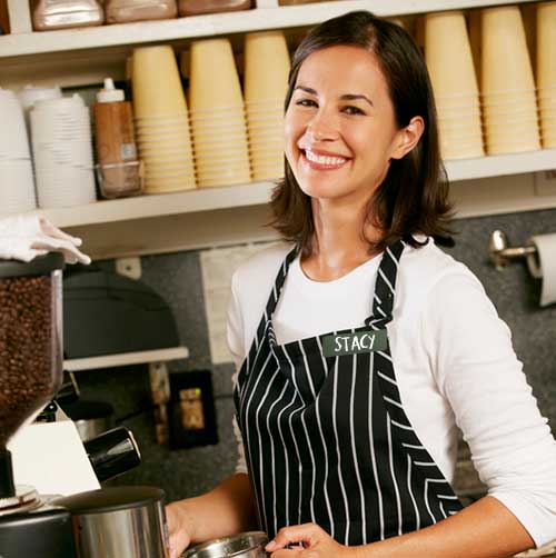 write on chalkboard name badges Chalkboard Name Badges are Reusable, Free Magnetic Fasteners - NapNameplates.com