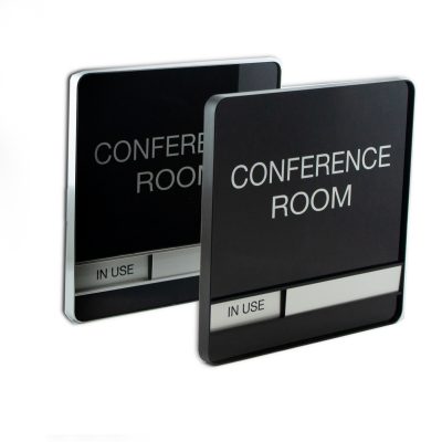 conference room slider sign