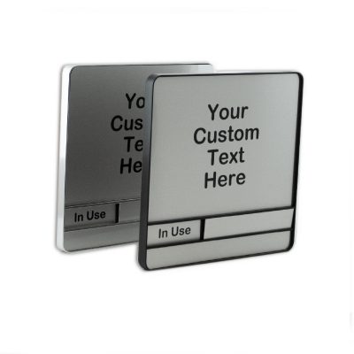 Custom Slider Signs 6"x6" or 8"x8" - Rounded Corners