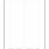 10" x 3" Printable Paper Nameplates