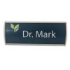 Large Plastic Curved Office Nameplate Holders