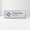 Large Plastic Curved Office Nameplate Holders - Image 6