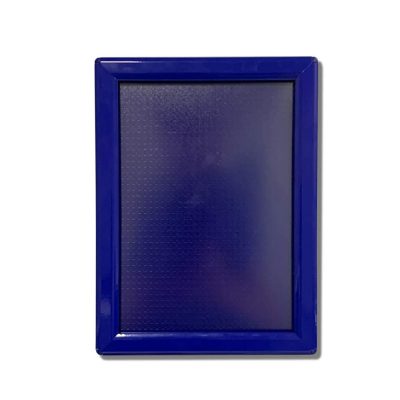 snap frame, blue