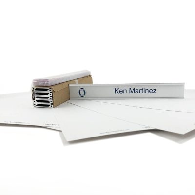 paper name plate kit