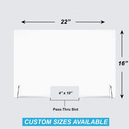 SNEEZE GUARDS MEASUREMENTS