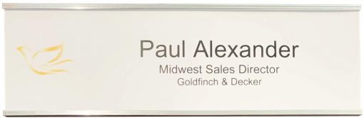 paper name plate kit