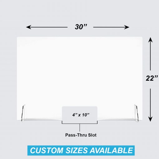 sneeze guard 30x22