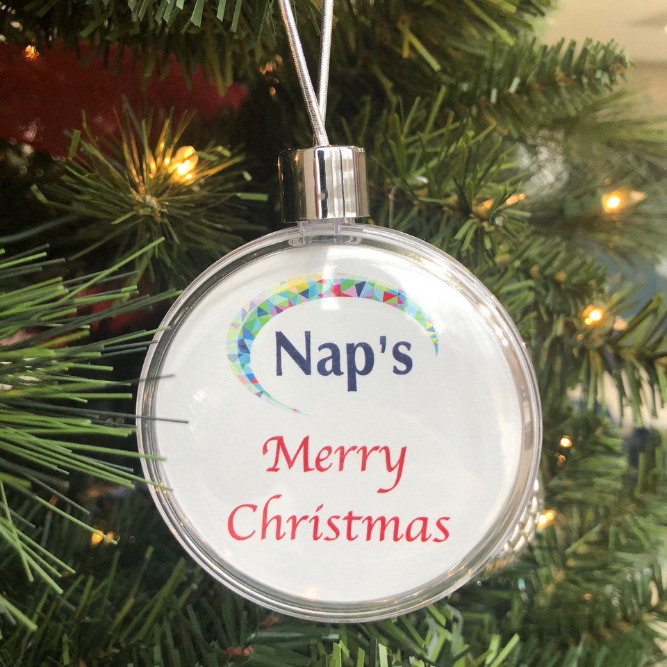 Custom Corporate Logo Ornaments, Acrylic