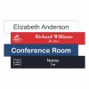 12" x 2" Office Name Plate Signs – Engraved Plastic