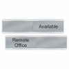 Hybrid Work Schedule Availability Slider Signs 6"x1" or 10"x2"