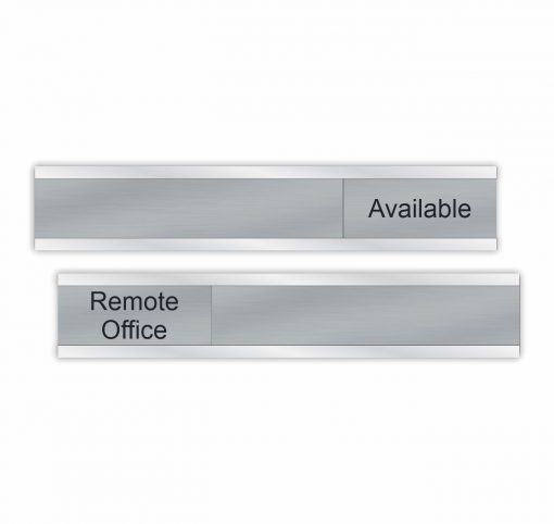 Hybrid Work Schedule Availability Slider Signs 6"x1" or 10"x2" - Image 3